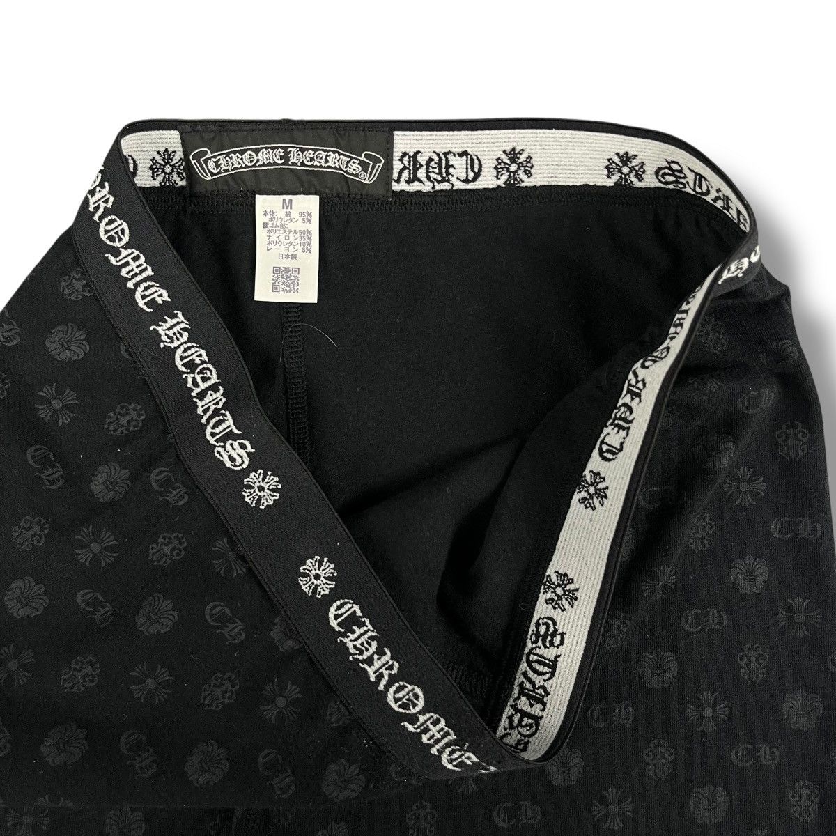 Chrome Hearts Chrome Hearts Monogram Fleur Cross Dagger Logo Leggings Size 26" / US 2 / IT 38 - 3 Thumbnail
