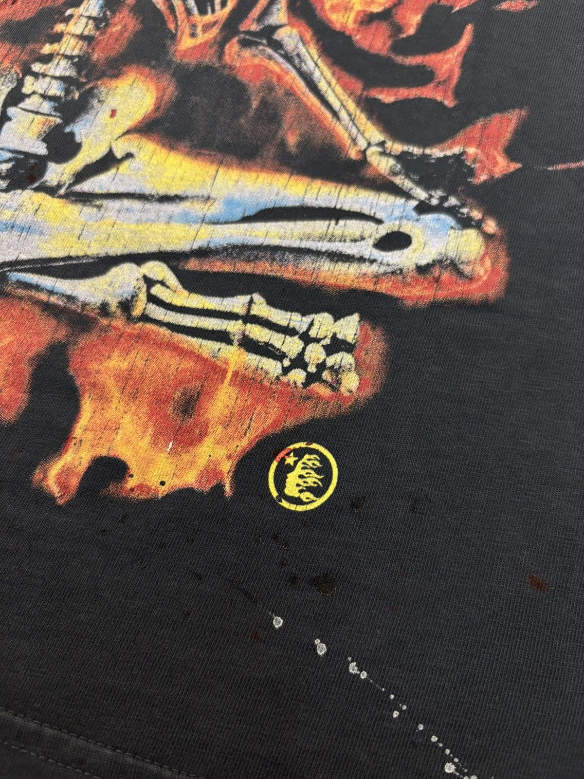 HELLSTAR Hellstar Inner Peace Skeleton T-Shirt, Black Size US S / EU 44-46 / 1 - 6 Thumbnail
