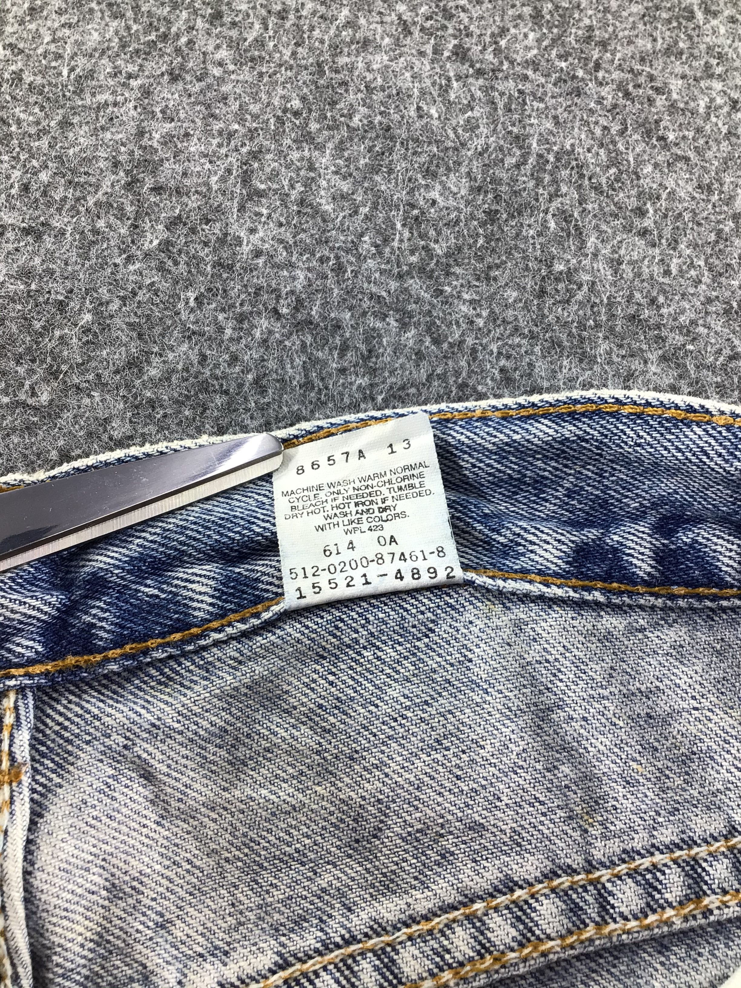 Levi's Vintage Levis 512 Jeans-J611 Size US 27 - 10 Thumbnail