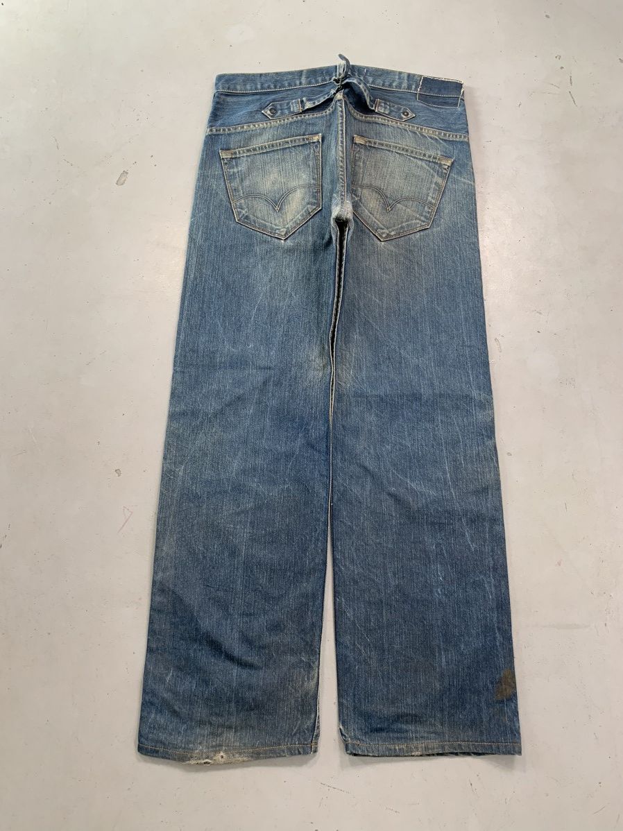 Levi's Vintage Levi’s buckle belt jeans denim Size US 38 / EU 54 - 1 Thumbnail