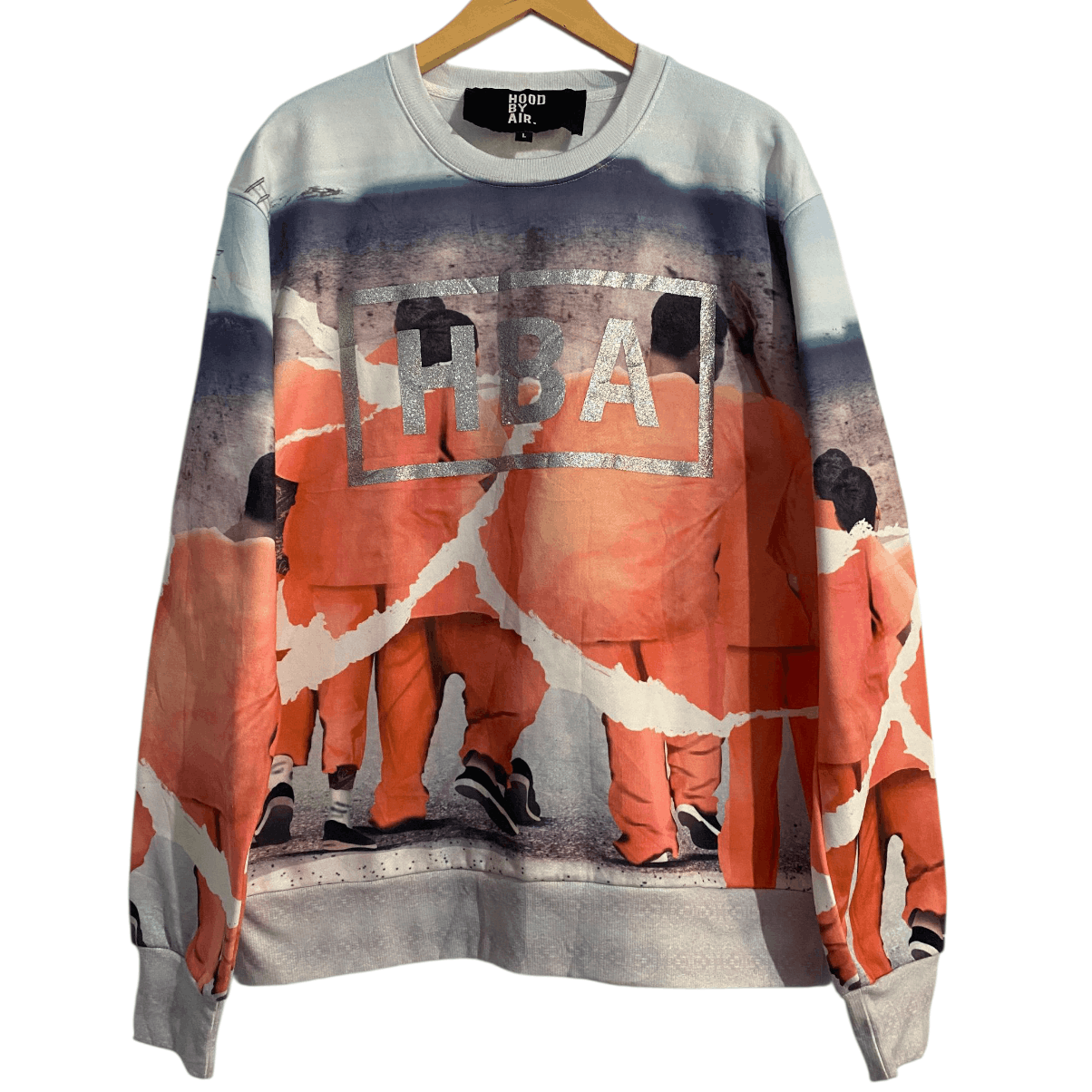 Hood By Air HOOD BY AIR Jail Prison sweatshirt Size US L / EU 52-54 / 3 - 1 Thumbnail