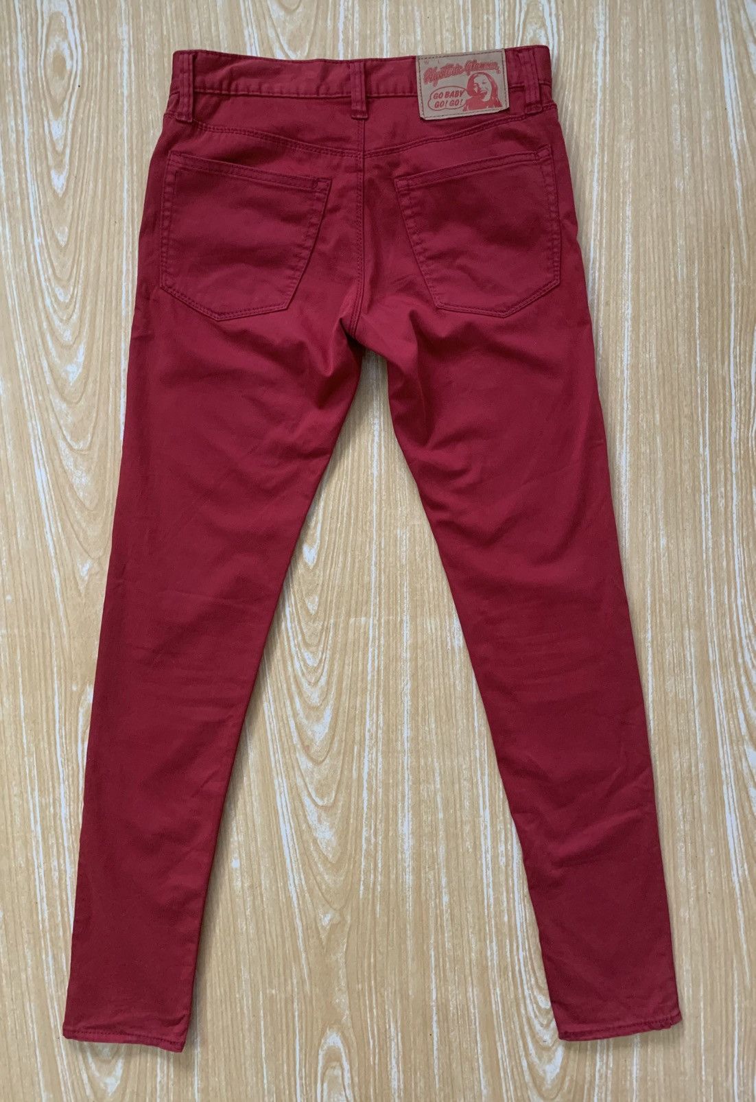 Hysteric Glamour Rare Iconic Hysteric Glamour Go Baby Go!Go! Skinny Jean Pant Size 27" / US 4 / IT 40 - 7 Thumbnail
