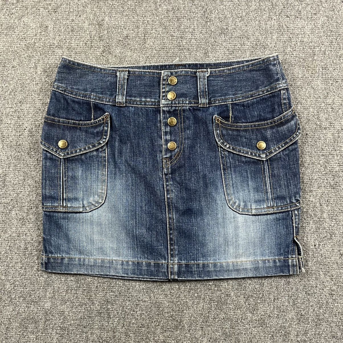 Hysteric Glamour × Vintage Vintage Hysteric Glamour Denim Mini Skirt Size 28" / US 6 / IT 42 - 1 Thumbnail