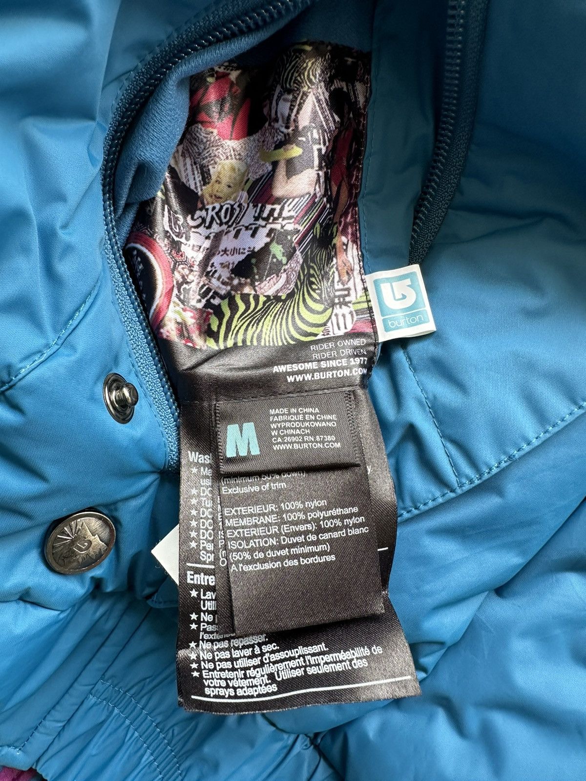 Burton y2k Rare Burton bliss down reversible jacket Size US M / EU 48-50 / 2 - 12 Thumbnail