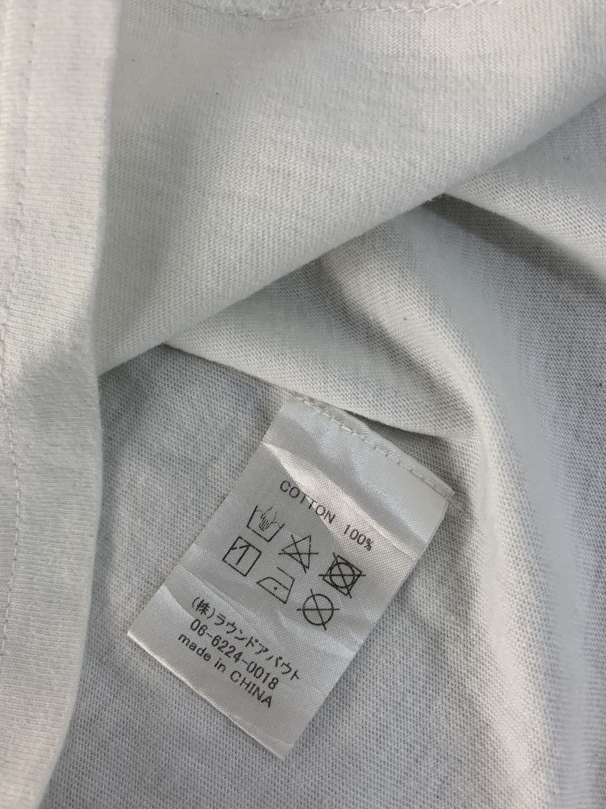 Japanese Brand Left Alone Embroidery Logo Side Tape Sleeve Donut Tee Size US M / EU 48-50 / 2 - 7 Thumbnail
