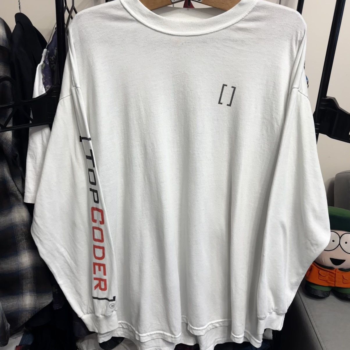 Vintage 90’s Top Coder Long Sleeve Grunge ERD Punk Style