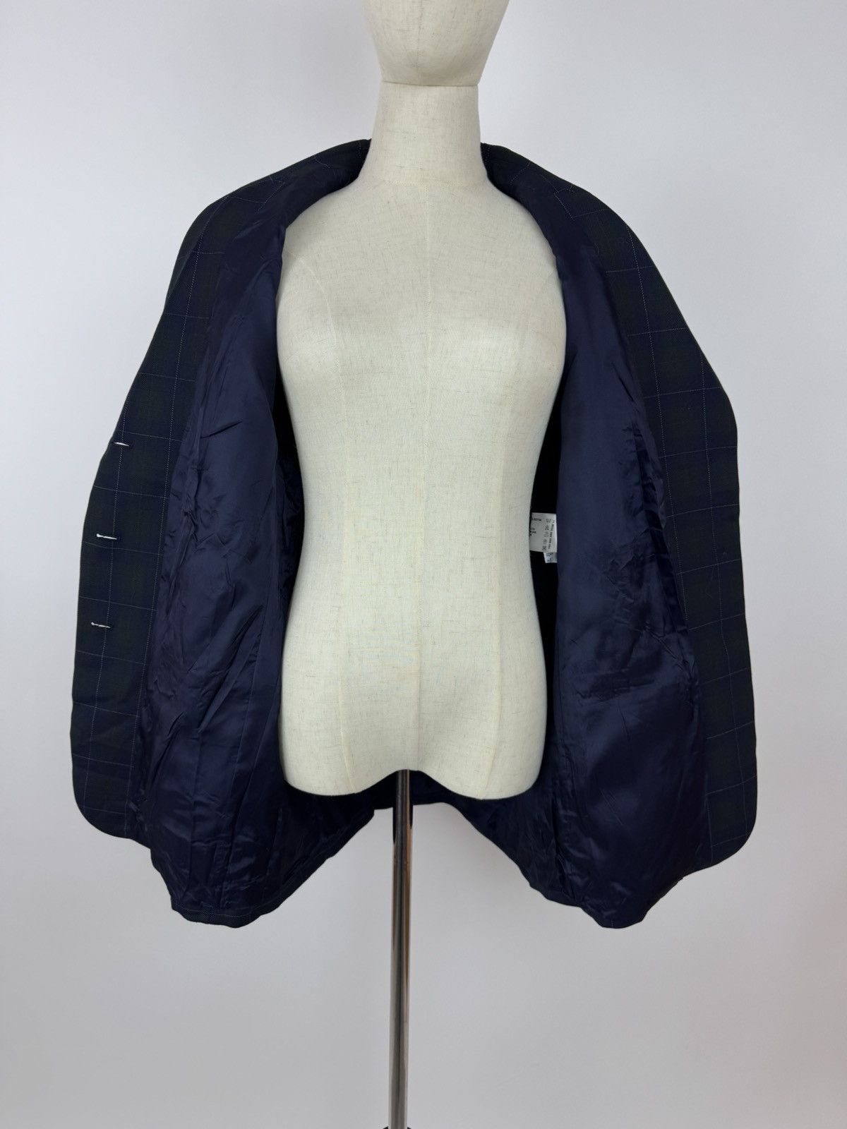 Other Delmod Blazer Wool blend Plaid Jacket Vintage Preppy Style Size XL / US 12-14 / IT 48-50 - 7 Thumbnail