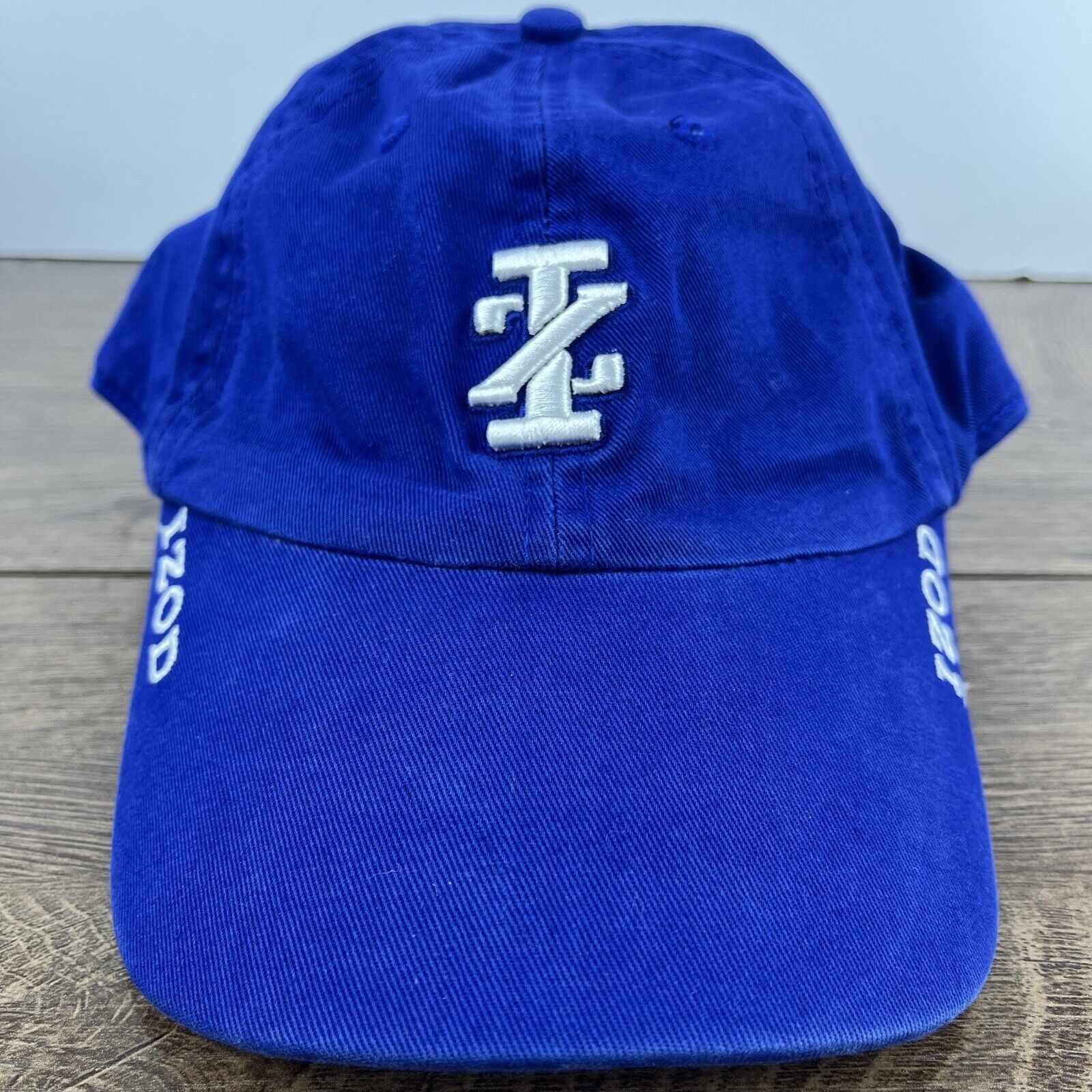 Izod IZOD Hat Izod Blue Hat Adjustable Adult Size Hat Cap Size ONE SIZE - 3 Thumbnail