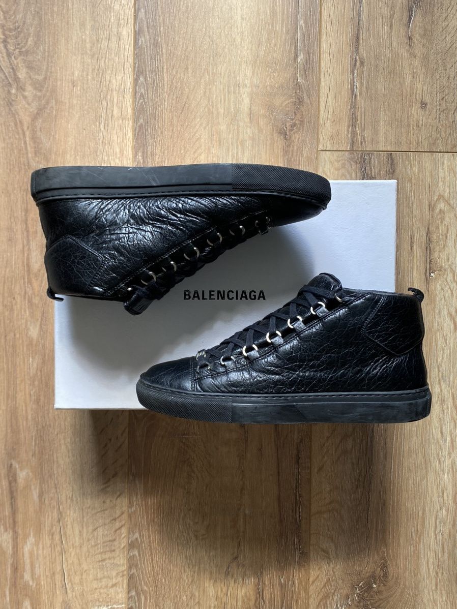 Balenciaga Balenciaga Arena leather sneakers archive 2010 style