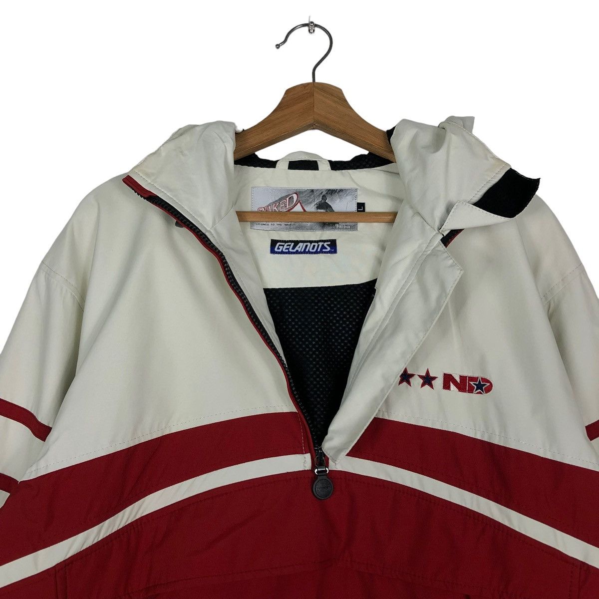 Vintage 🔥VINTAGE SKI JACKET MULTI POCKET BIKER NAKED JAPAN Size US L / EU 52-54 / 3 - 14 Thumbnail