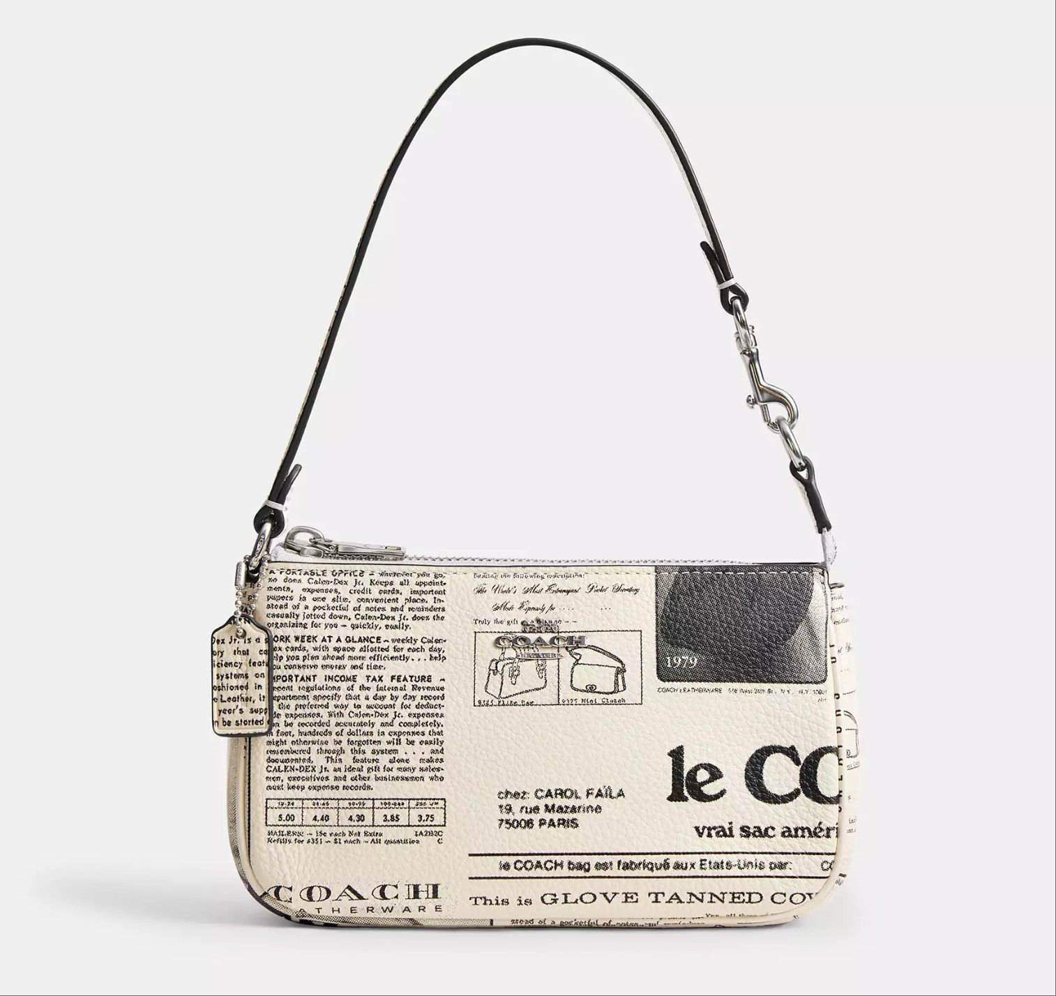 Coach Nwt Coach CDC27 Nolita 19 With Newspaper Print Size ONE SIZE - 10 Thumbnail