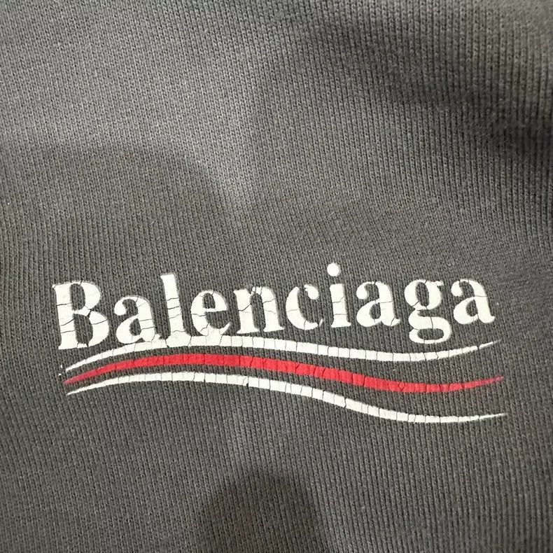 Balenciaga Balenciaga Hoodie, Size XS, Smoke Gray, with Logo Size US XS / EU 42 / 0 - 4 Thumbnail