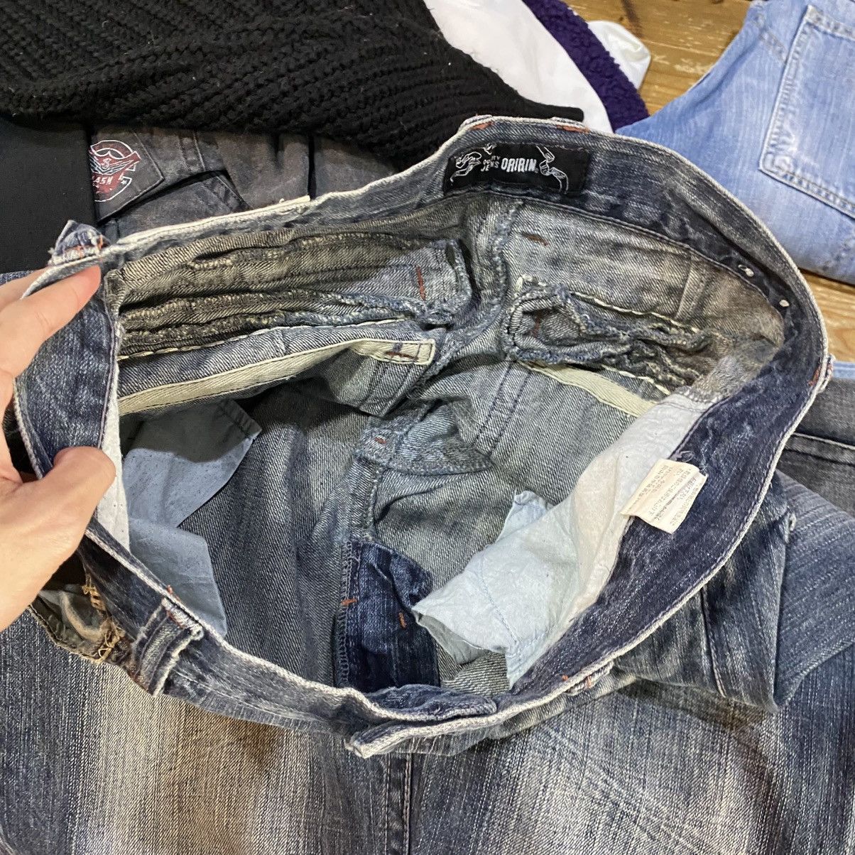 Japanese Brand ORIRIN Thunder Whiskers Jeans Size US 34 / EU 50 - 12 Thumbnail