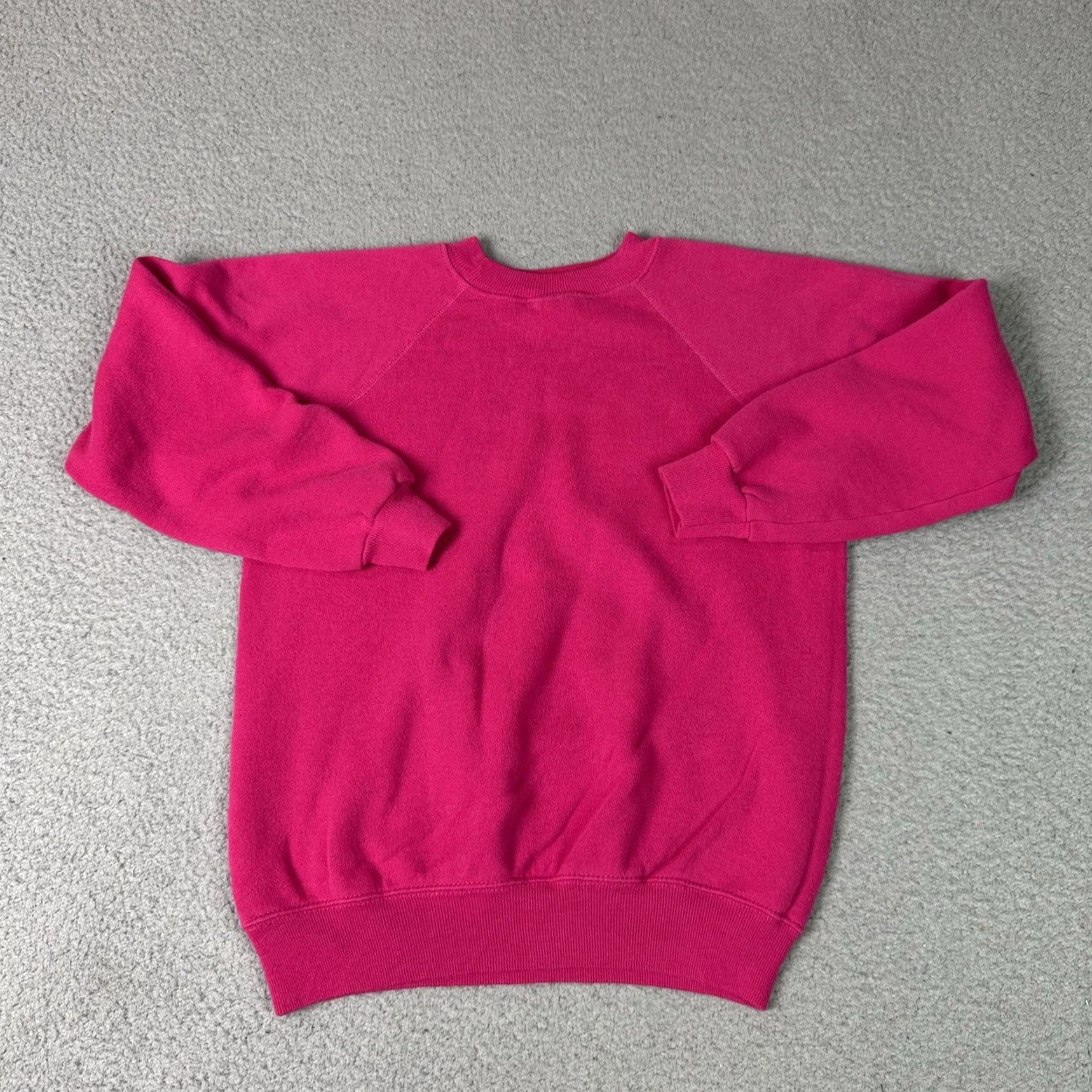 Vintage VINTAGE American Vintage Sweatshirt Shirt Mens M Pink F-15 USAF 80s 90s Eagle Crewneck Size US M / EU 48-50 / 2 - 4 Thumbnail