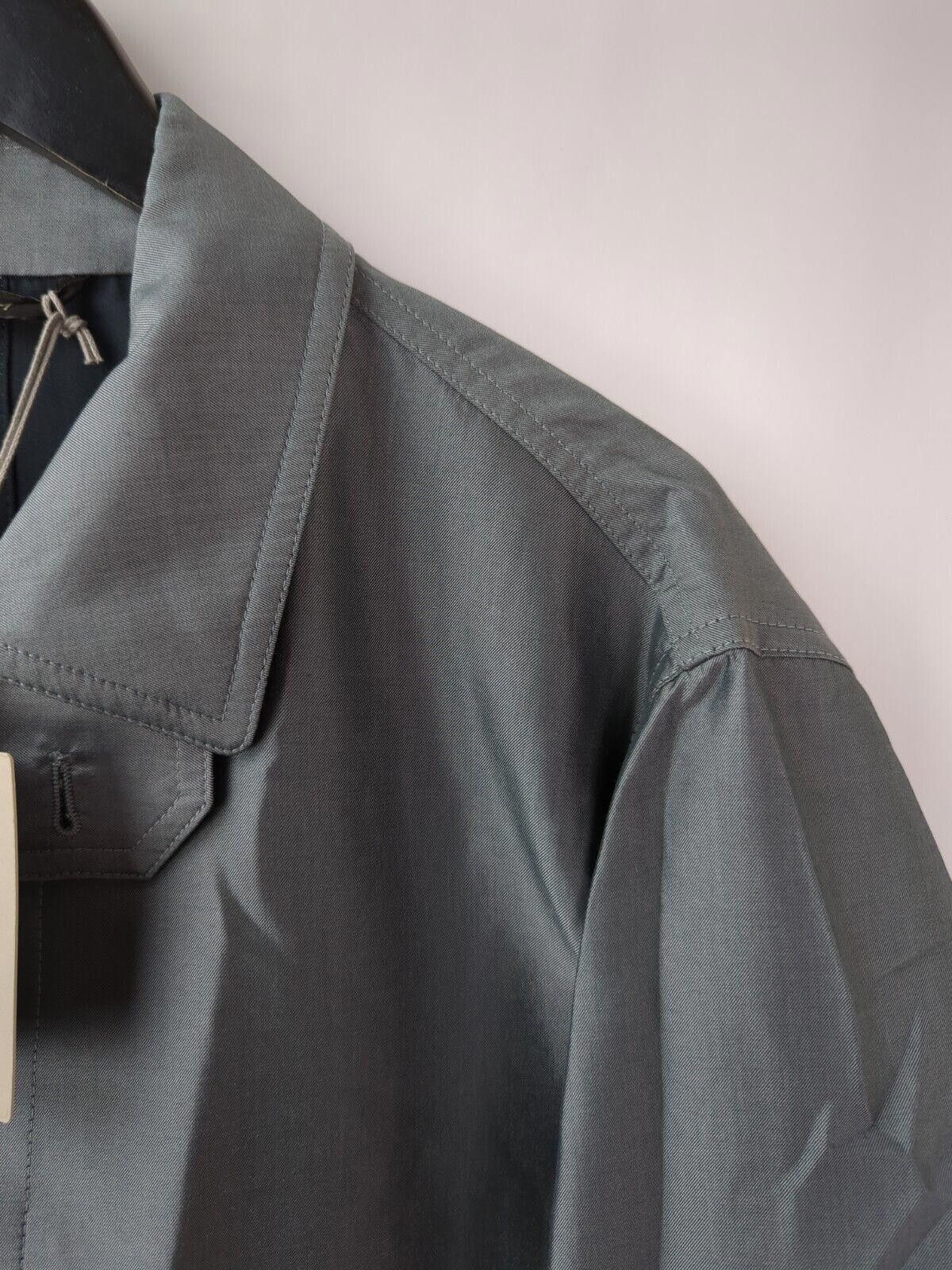 Brioni NWT $4450 BRIONI Sz XXL Gray Silk Cotton Outer Jacket Coat Size US XXL / EU 58 / 5 - 5 Thumbnail