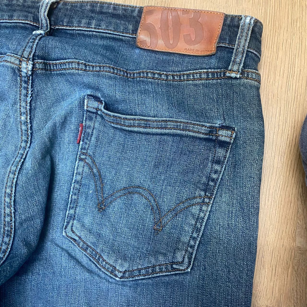 Edwin Vintage Edwin 503 Distressed Denim Made in Japan Size US 34 / EU 50 - 10 Thumbnail