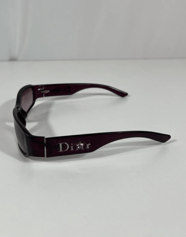 DIOR Sunglasses Shiny Ski Shield Rimless Pop Vintage