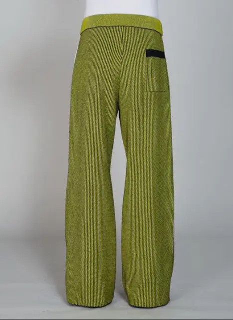 Marni o1w1db10125 Wide Leg Trouser in Green Size US 32 / EU 48 - 2 Thumbnail