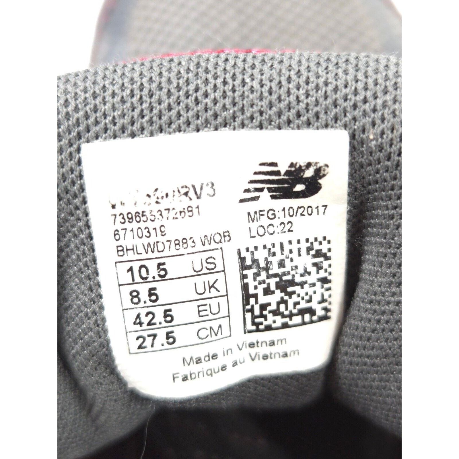 New Balance New Balance 590v3 Shoe Womens Size 10.5 WT590RV3 Gray Red Size US 10.5 / IT 40.5 - 6 Thumbnail