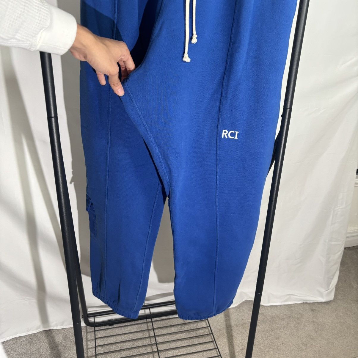 Reese Cooper Reese Cooper FW21' RC1 Logo Sweats Blue Size M Used Size US 30 / EU 46 - 3 Thumbnail