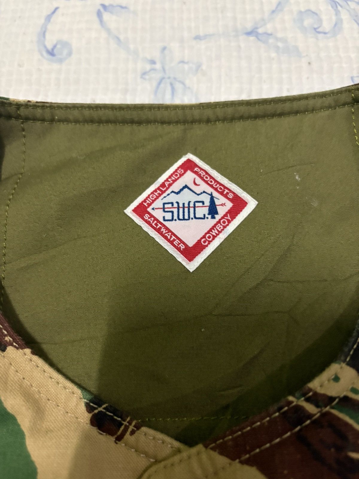 Japanese Brand Japanese Salt Water Amry Riversible Vest Design Size US M / EU 48-50 / 2 - 8 Thumbnail