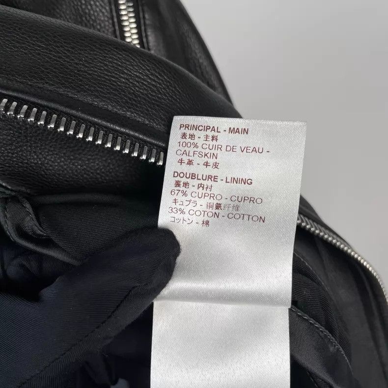 Louis Vuitton Louis Vuitton Black Show Leather Jacket Size US M / EU 48-50 / 2 - 9 Thumbnail