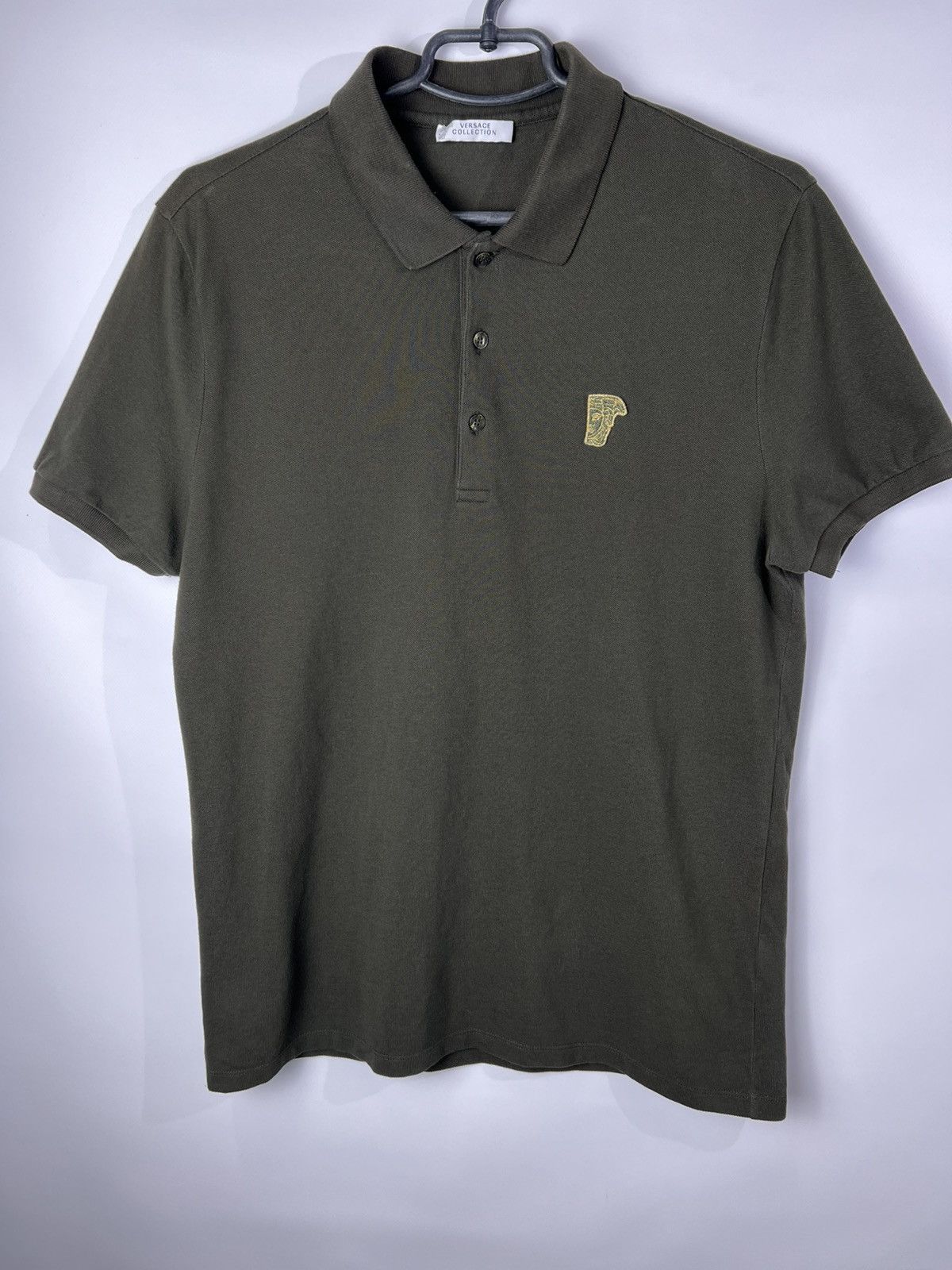 Versace Vintage Y2K Versace Collection Medusa Logo T-shirt Size L Size US L / EU 52-54 / 3 - 1 Thumbnail