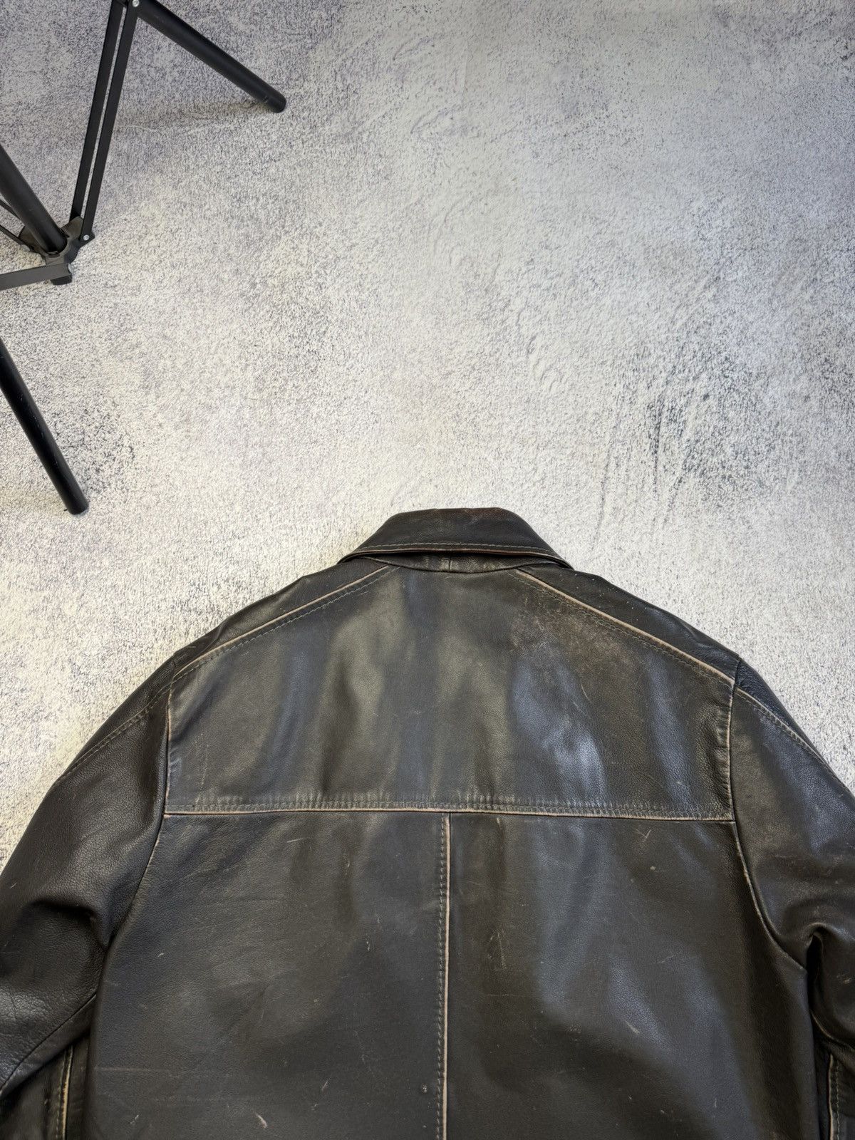 camel active Vintage Camel Active Leather Jacket Rare Old Money Size US M / EU 48-50 / 2 - 20 Thumbnail