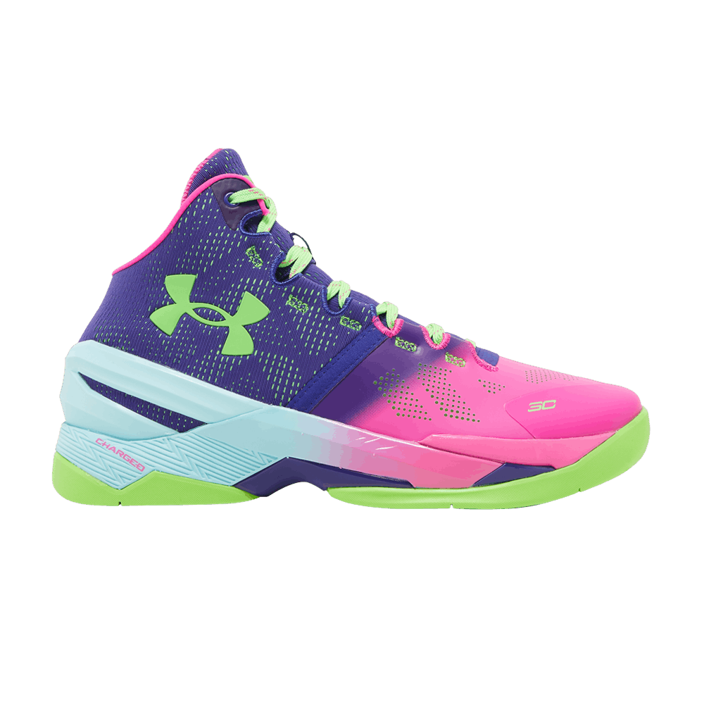 image of Under Armour Curry 2 Retro Northern Lights 2022 Shoes, Men's (Size 9)