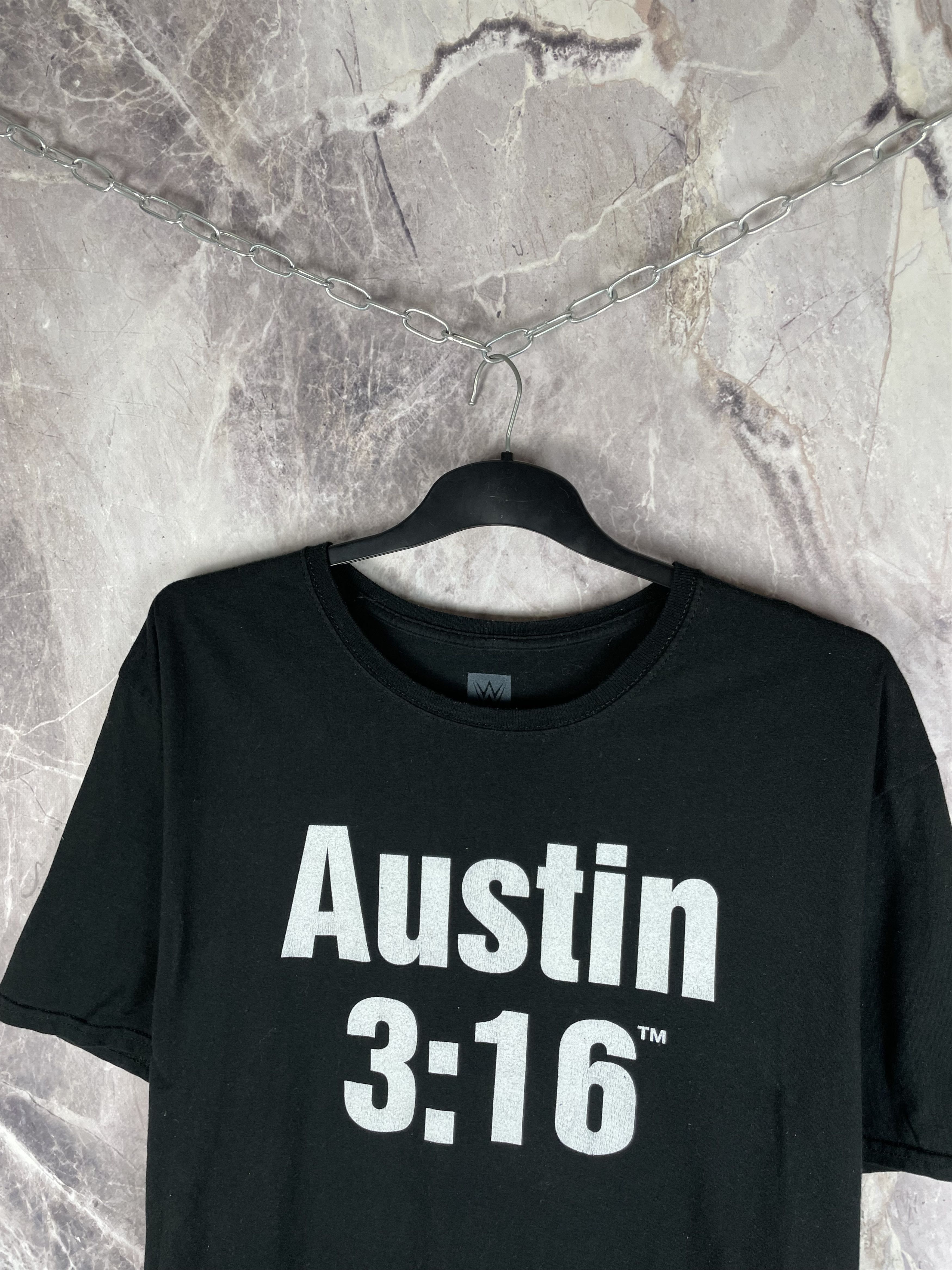 WWE Vintage Stone Cold Steve Austin 3:16 WWE skulls tee 90’s Size US XXL / EU 58 / 5 - 5 Thumbnail