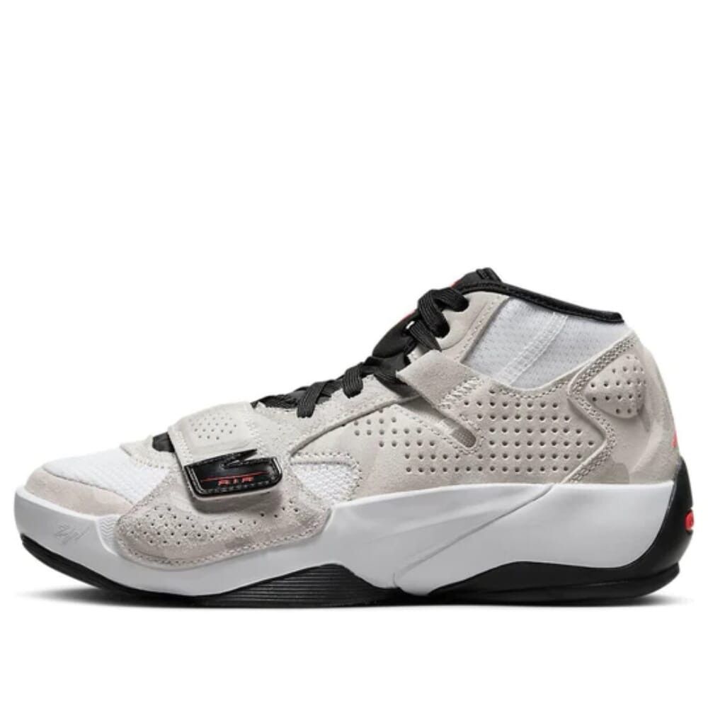 image of Nike Jordan Zion 2 White/flash Crimson-Black Fj5258-106 Shoes in White/Flash Crimson/Black, Men's