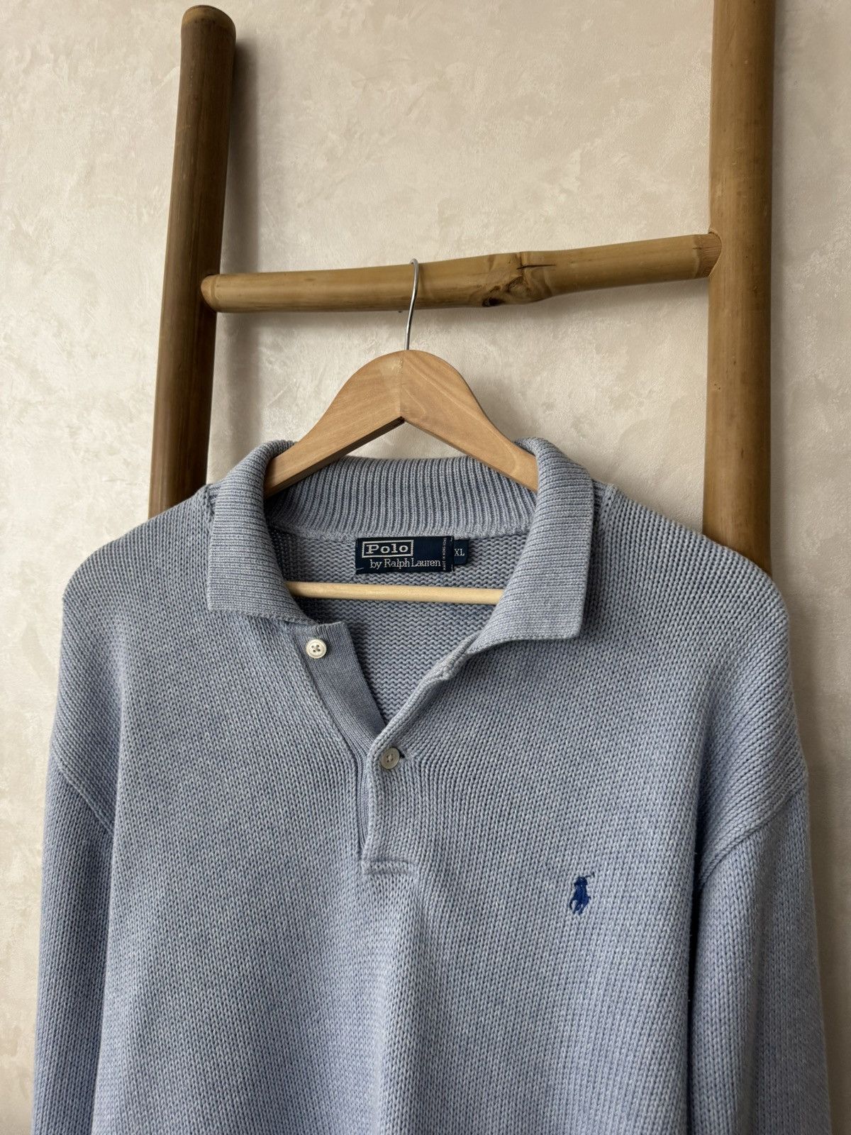 Polo Ralph Lauren × Ralph Lauren × Vintage Polo Ralph Lauren Vintage Cropp Knit Size XL / US 12-14 / IT 48-50 - 5 Thumbnail
