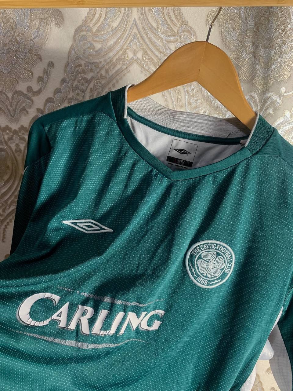 Umbro × Vintage VERY RARE UMBRO FC CELTIC SCOTLAND SOCCER JERSEY BLOKECORE Size US XXL / EU 58 / 5 - 4 Thumbnail