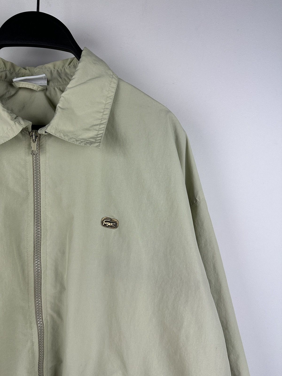 Lacoste × Vintage Vintage Y2K Lacoste Baggy Track Jacket Nylon Size US XL / EU 56 / 4 - 3 Thumbnail