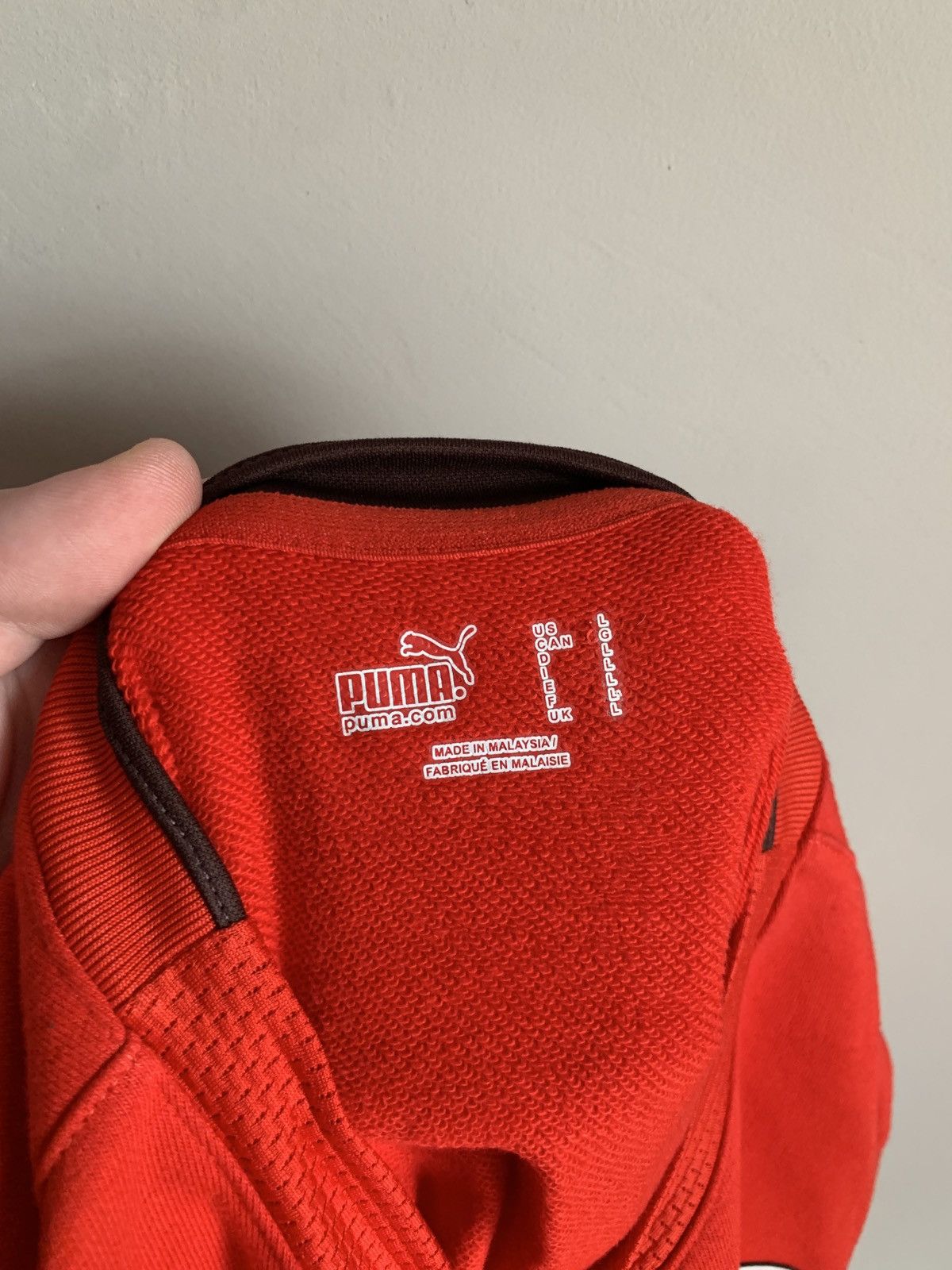 Puma Bahrain Football Sweatshirt Puma Soccer Red Size L Size US L / EU 52-54 / 3 - 7 Thumbnail