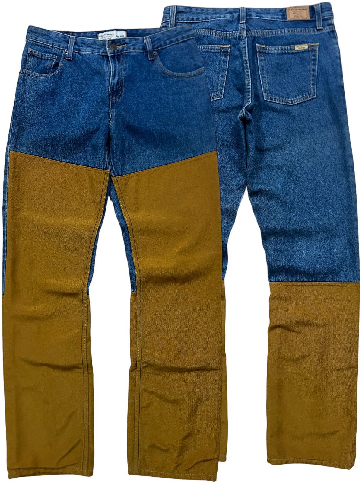 Levi's Vintage Levis Signature Field Gear Double Knee Jeans Size US 32 / EU 48 - 15 Thumbnail