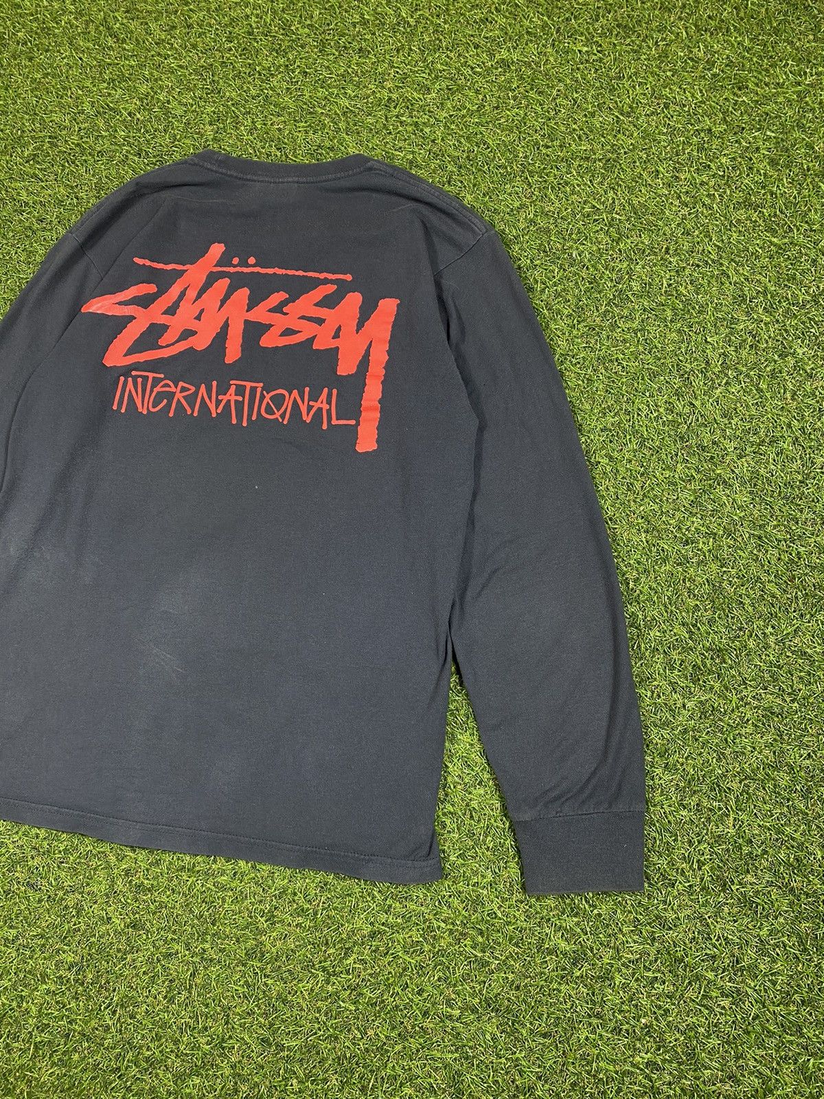 Stussy × Vintage Vintage Stussy long sleeve streetwear big logo size S Size US S / EU 44-46 / 1 - 7 Thumbnail