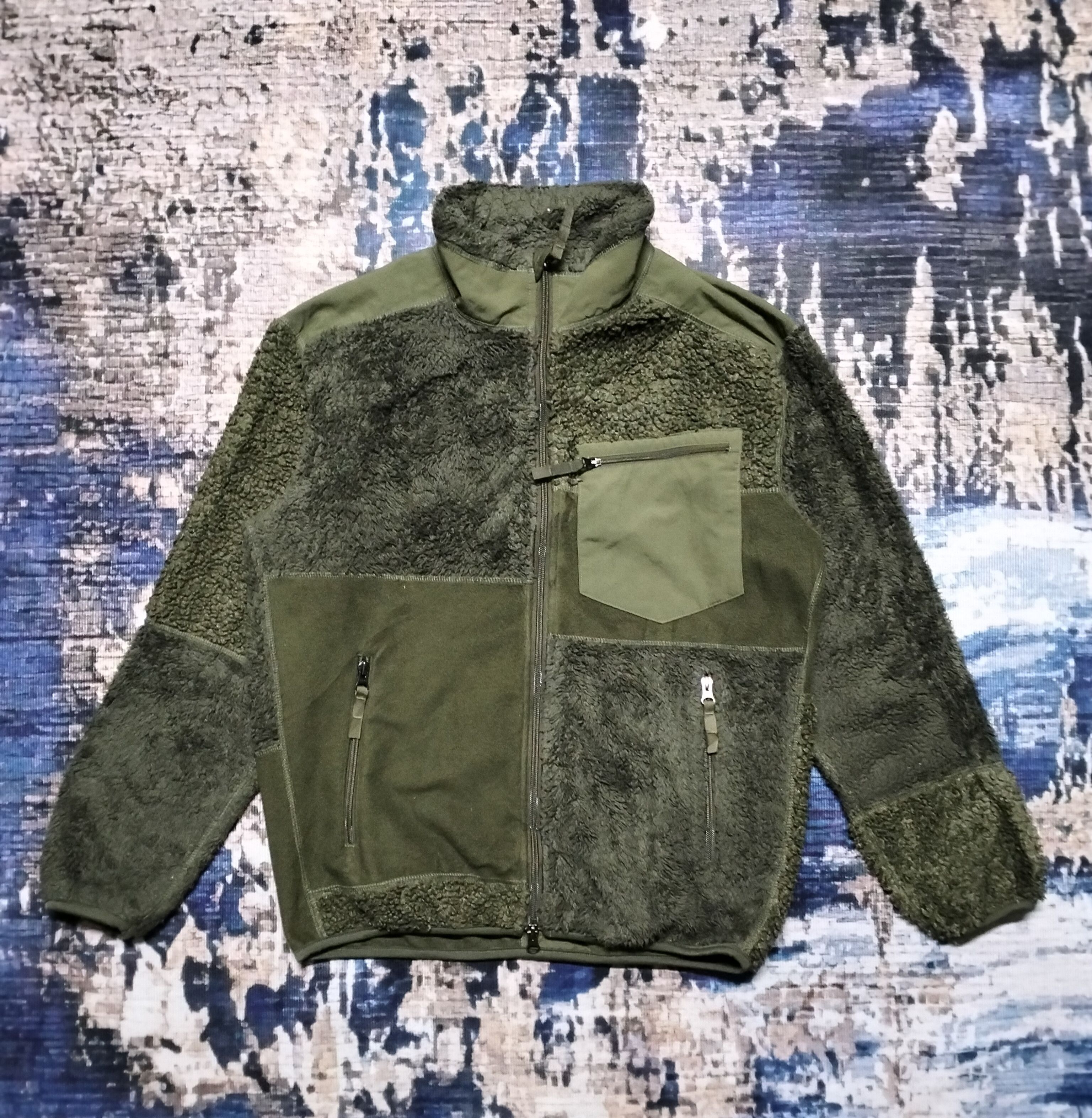 Engineered Garments × Uniqlo ENGINEERED GARMENTS x UNIQLO PATCHWORK SPLIT DEEP PILED JKT Size US S / EU 44-46 / 1 - 2 Thumbnail