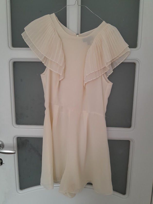 Topshop White mini dress Size M / US 6-8 / IT 42-44 - 1 Thumbnail