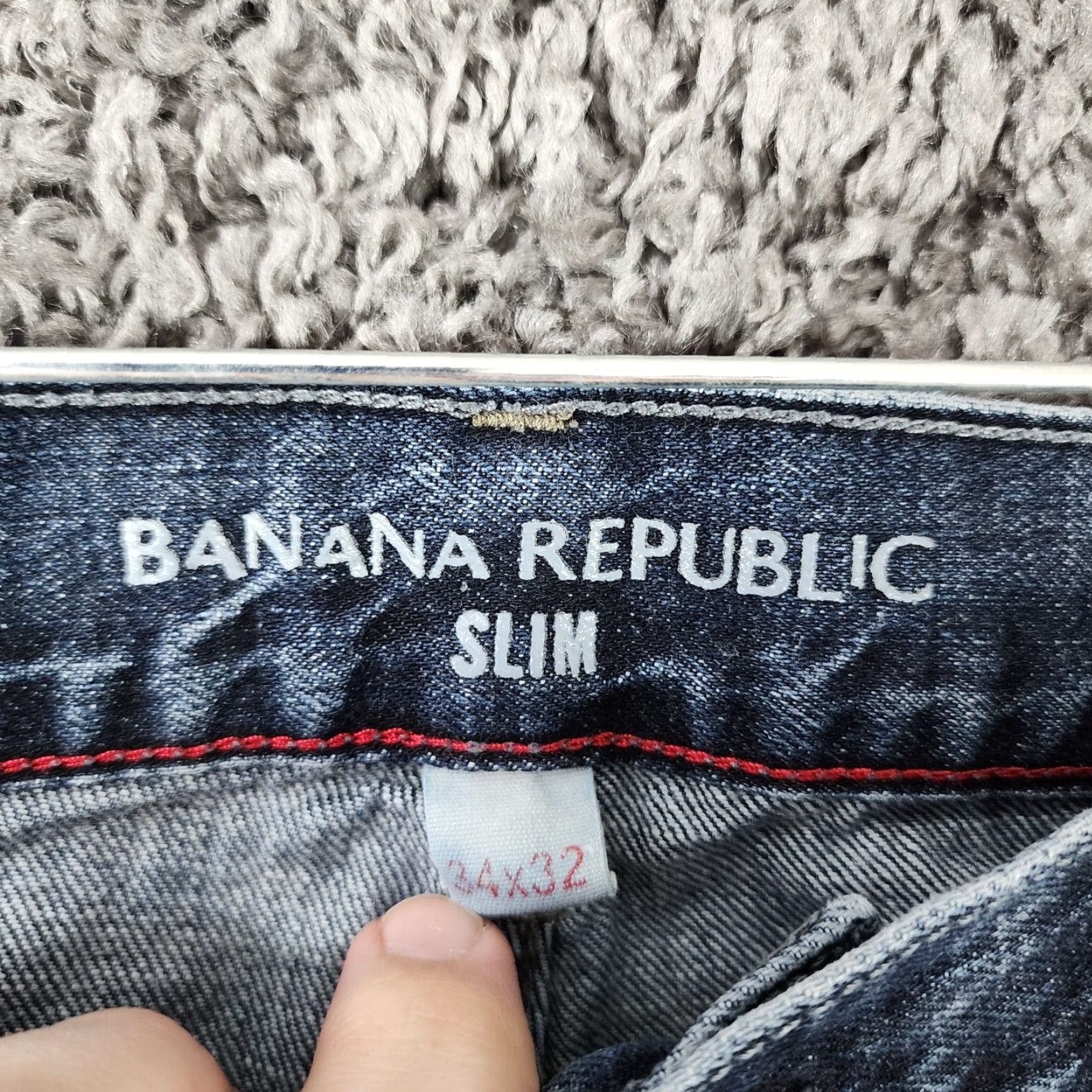 Banana Republic BANANA REPUBLIC Slim Straight Jeans Size 34x31 Blue Mens Size US 34 / EU 50 - 2 Thumbnail