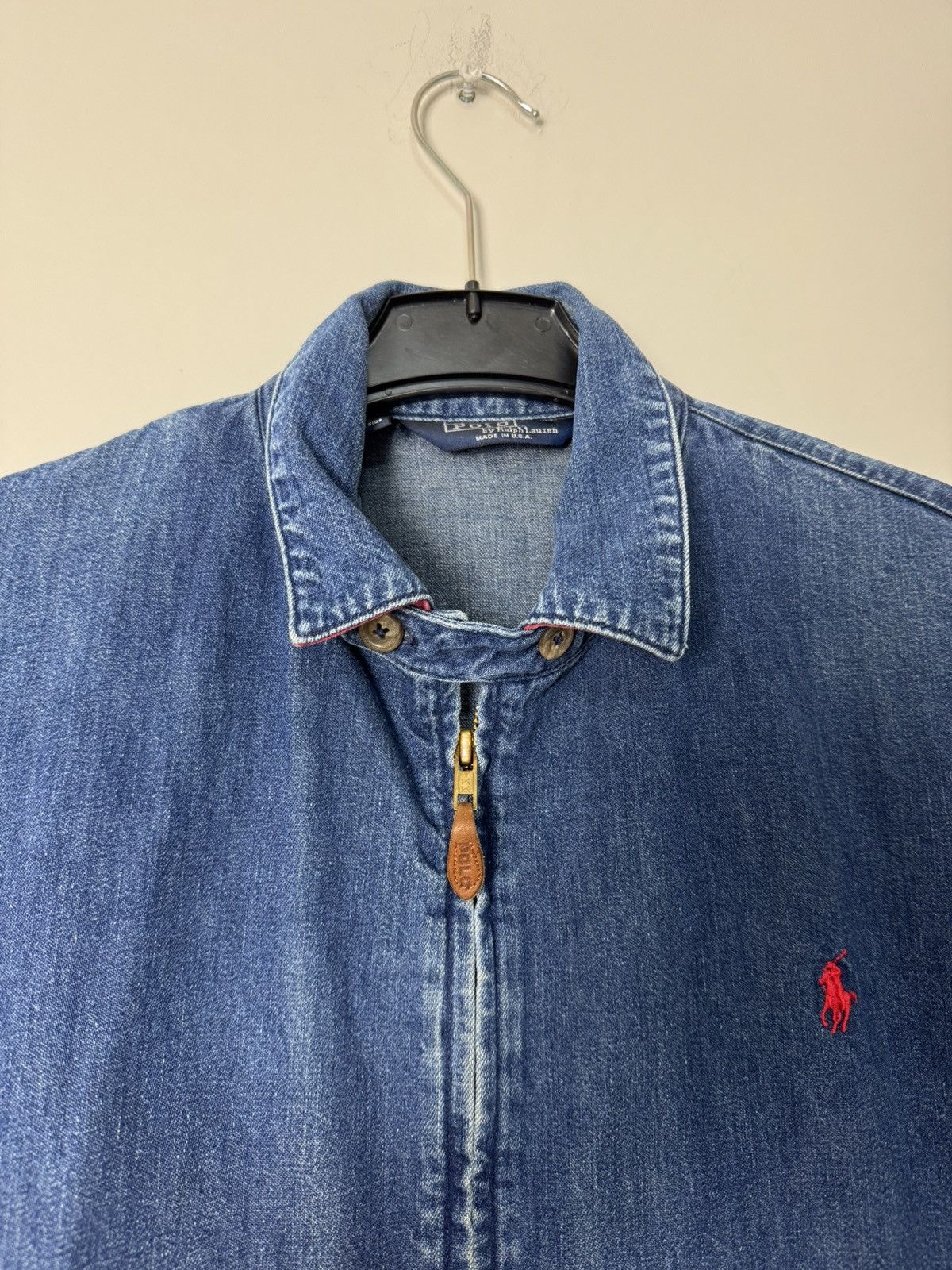 Polo Ralph Lauren Vintage 1980S Made In USA Polo Ralph Lauren Denim jacket Size US S / EU 44-46 / 1 - 10 Thumbnail