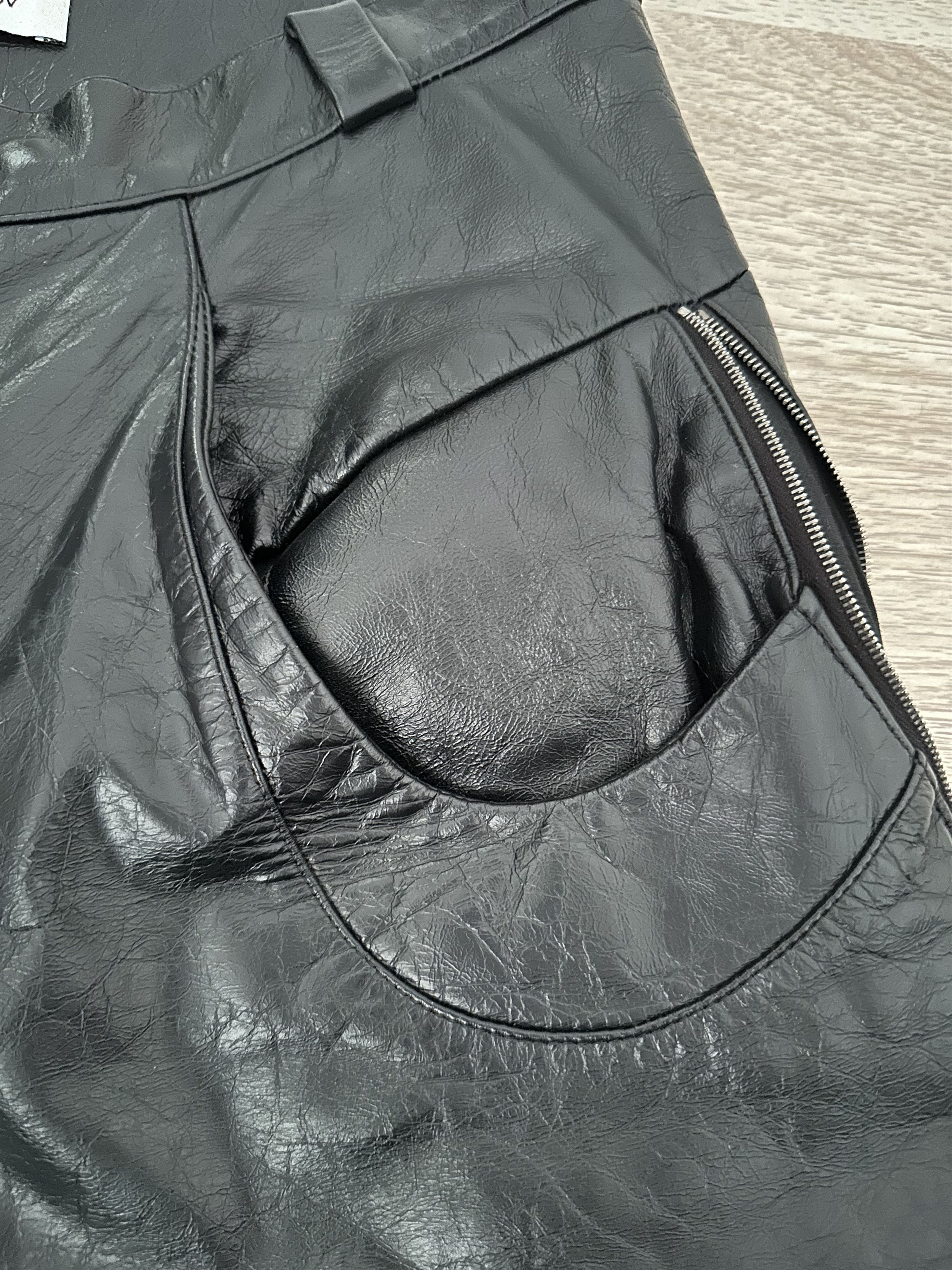 Kiko Kostadinov Kiko Kostadinov 0007 Irene Leather Pants Size US 31 - 5 Thumbnail