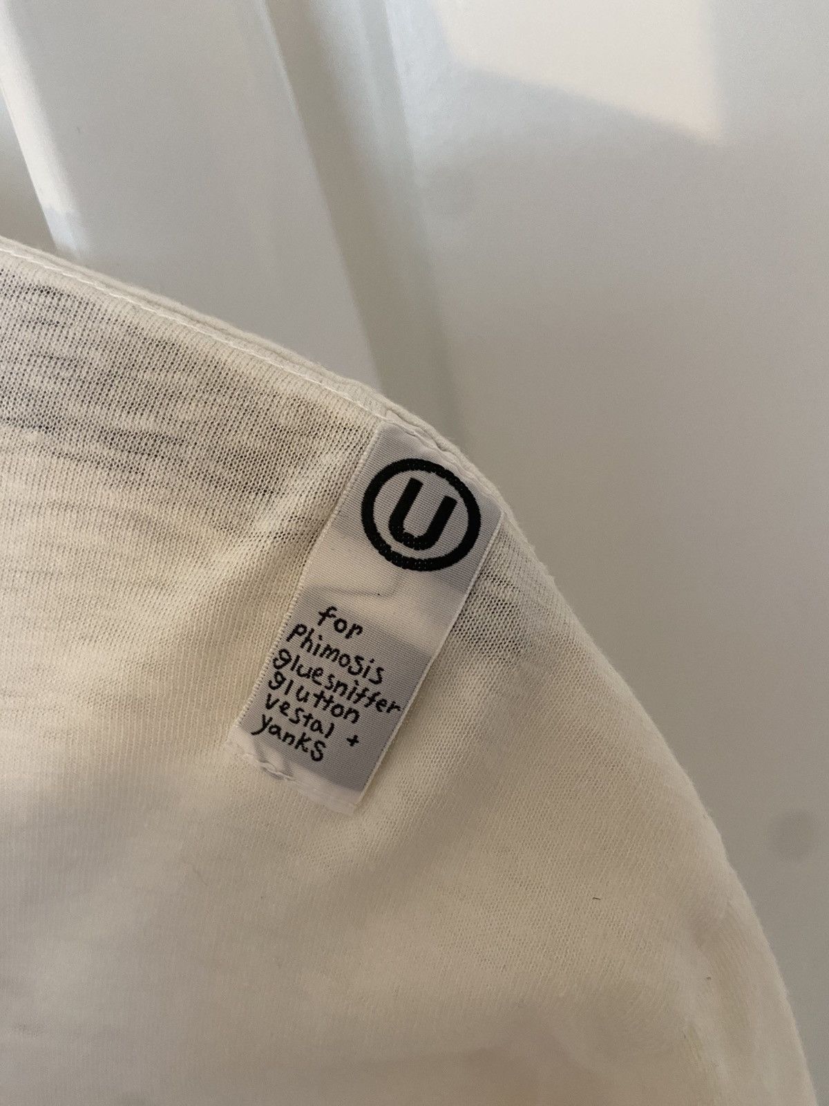 Hysteric Glamour × Undercover Kishidenne Wrerutogood Tee Size US L / EU 52-54 / 3 - 4 Thumbnail
