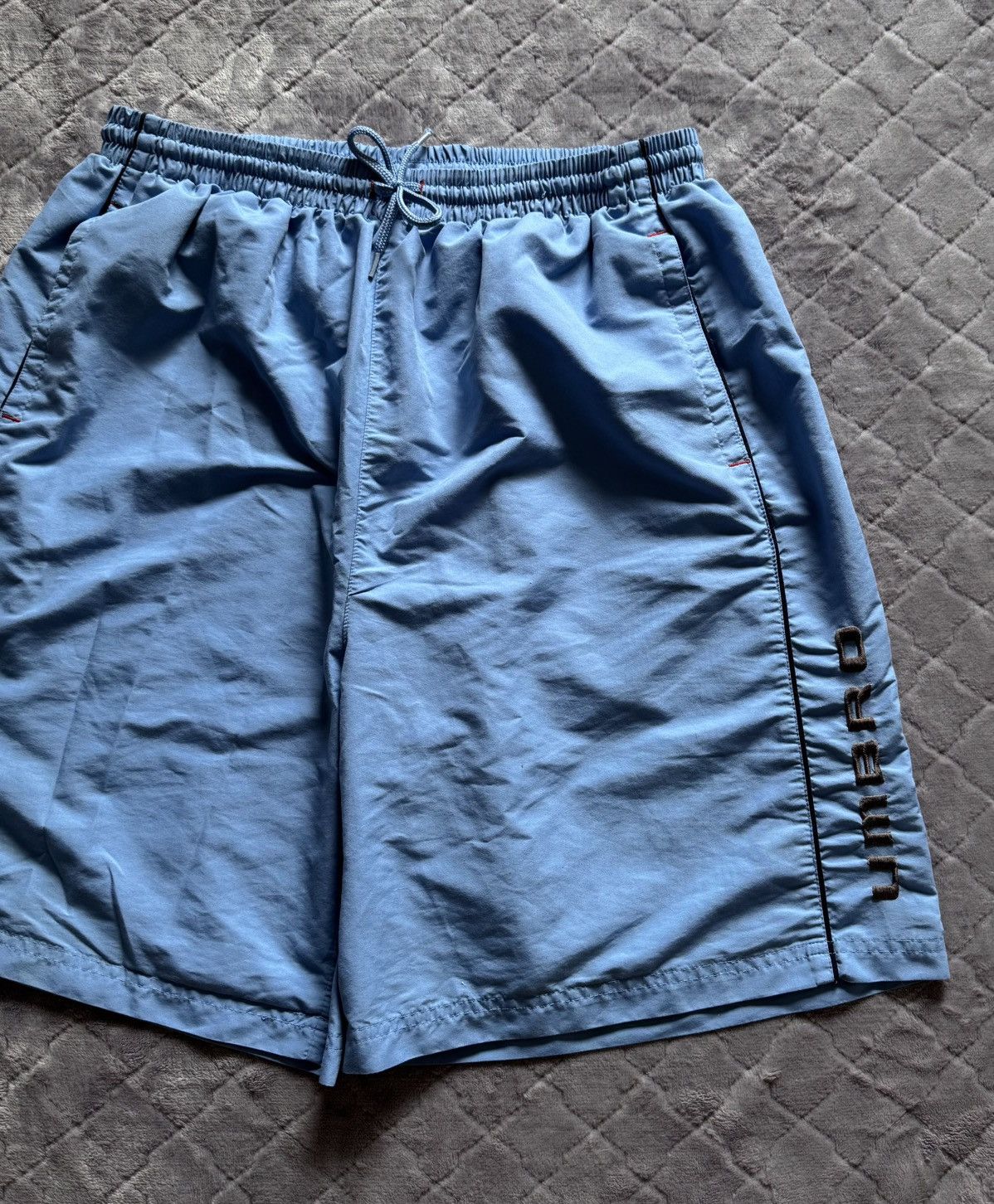 Umbro × Vintage Vintage 90s Umbro Soccer Big Logo Shorts Size US 36 / EU 52 - 3 Thumbnail