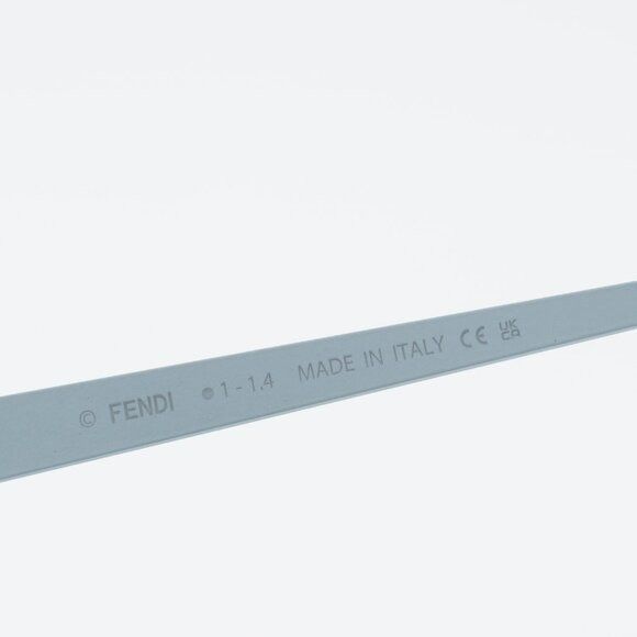 Fendi Fendi FE40138U 85V Sunglasses Blue Cat Eye Frame, Blue Lense Size ONE SIZE - 10 Thumbnail