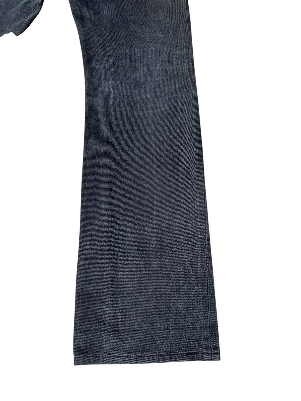 Vintage Celt&Cobra Japan Faded Mud Black Denim Selvedge Jeans Size US 29 - 22 Thumbnail