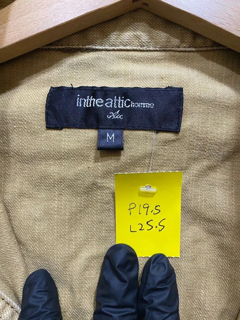 In The Attic In The Attic Homme Denim Jacket Embroidered Logo Size US M / EU 48-50 / 2 - 9 Thumbnail