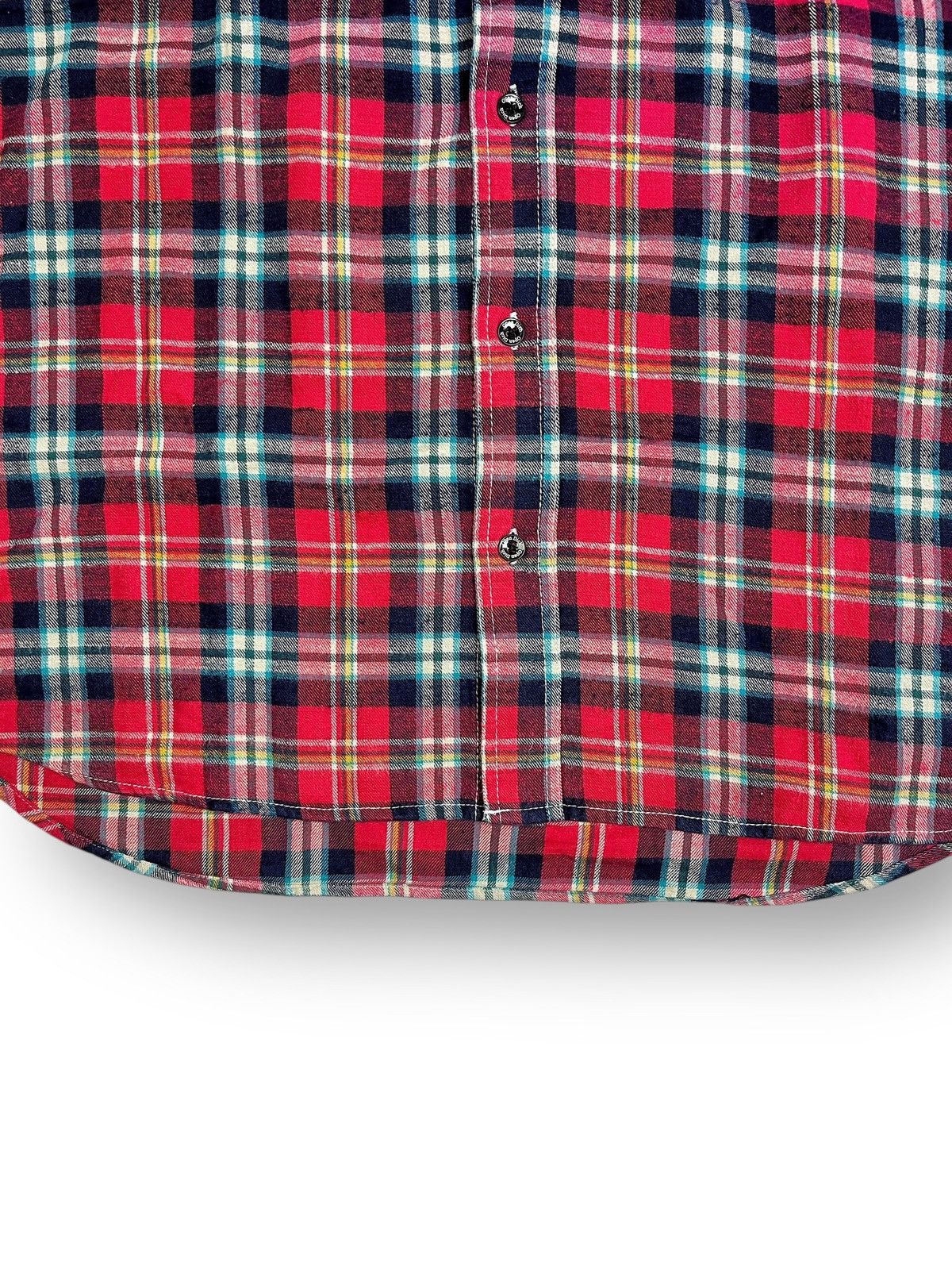 Vintage Y2K Open Dich Double Pocket Vintage Plaid Outer Flannel Size US XXL / EU 58 / 5 - 5 Thumbnail