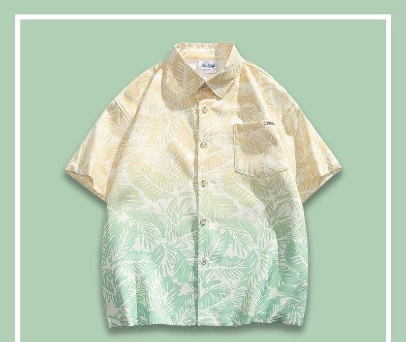 Other Graffiti Fade-effect Multi-color Button Up Shirt Size US M / EU 48-50 / 2 - 1 Thumbnail