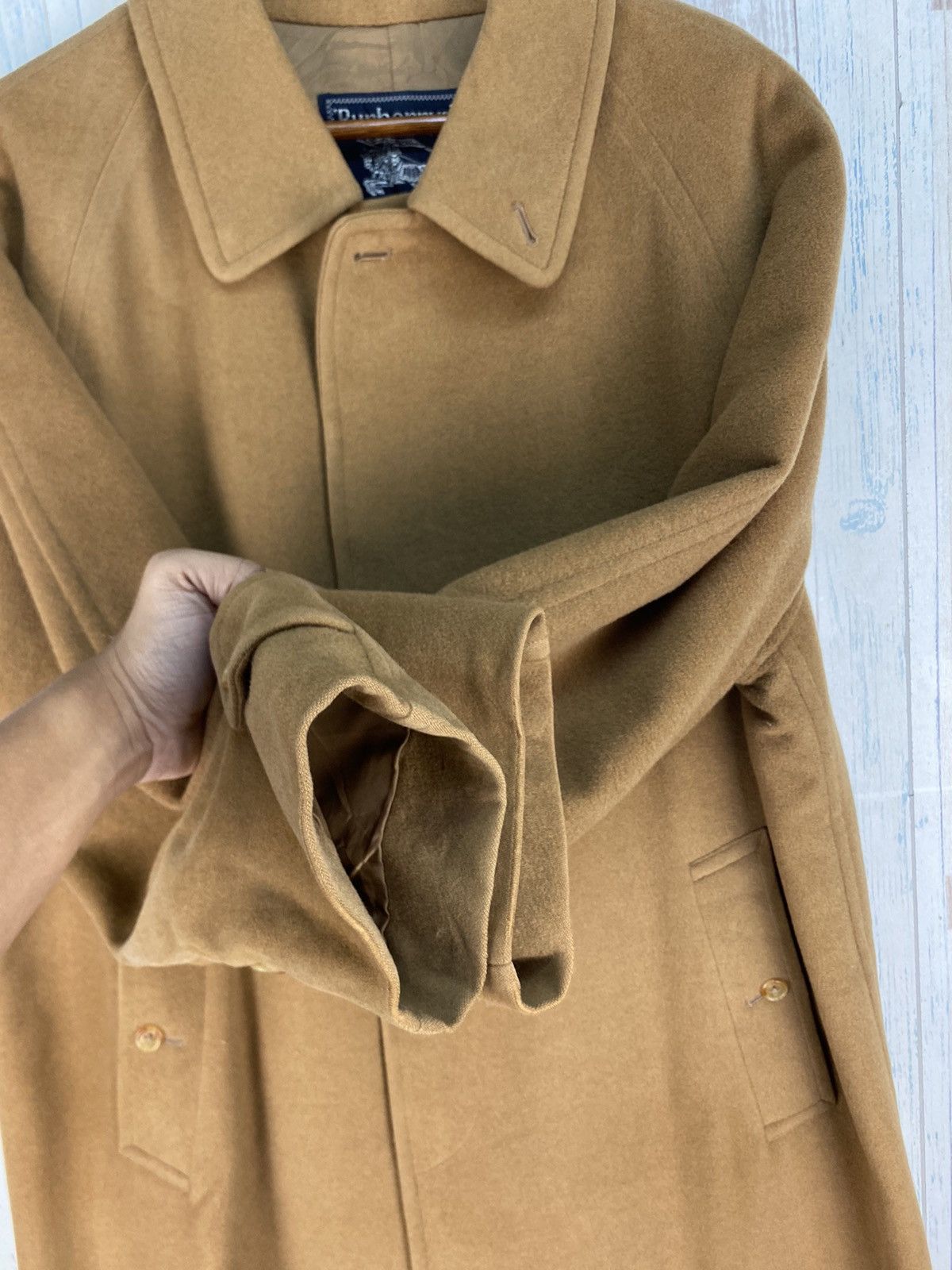 Burberry Prorsum × Vintage Vintage Burberrys Prorsum Wool Long Jacket Size US L / EU 52-54 / 3 - 9 Thumbnail